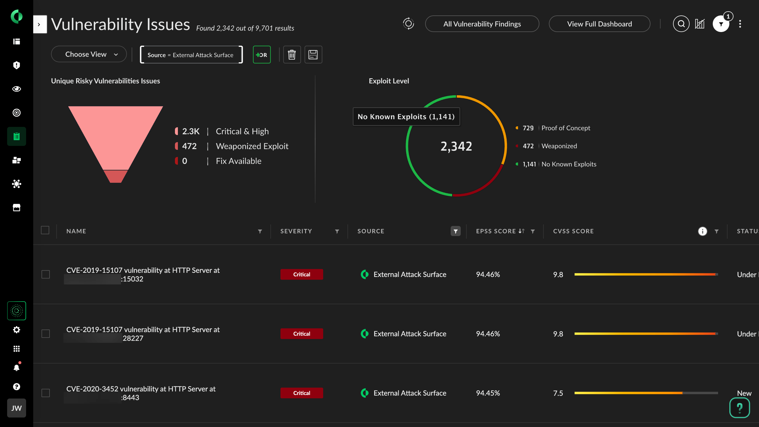 Gestión de la superficie de ataque en la nube