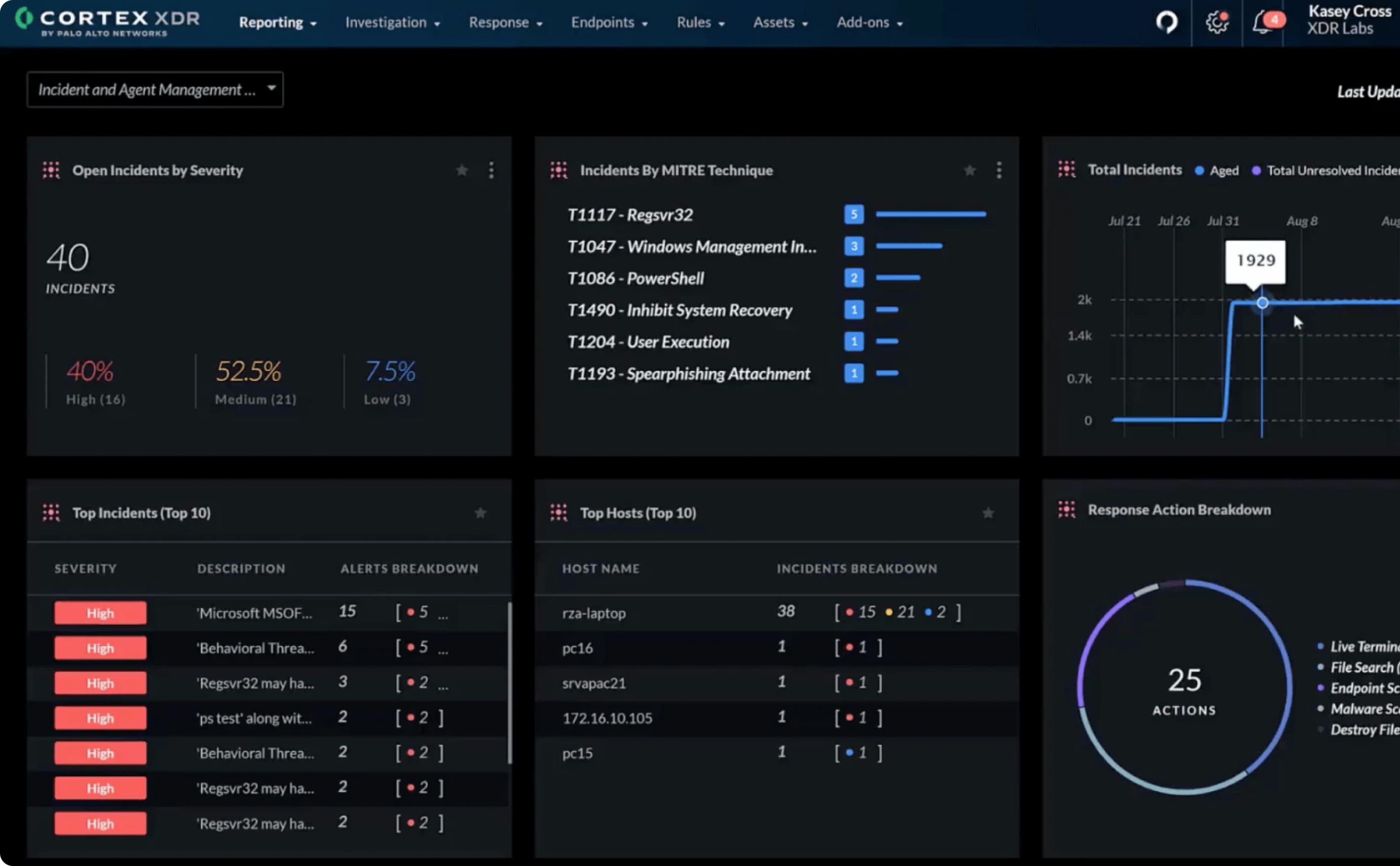 Demostración en directo de XDR