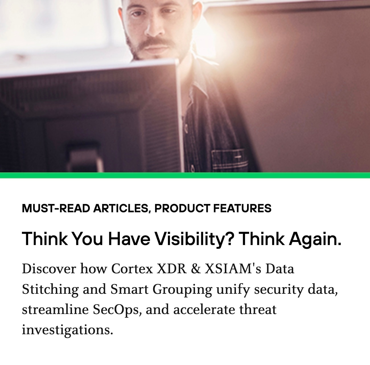 ¿Cree que tiene visibilidad? Piénsalo otra vez.