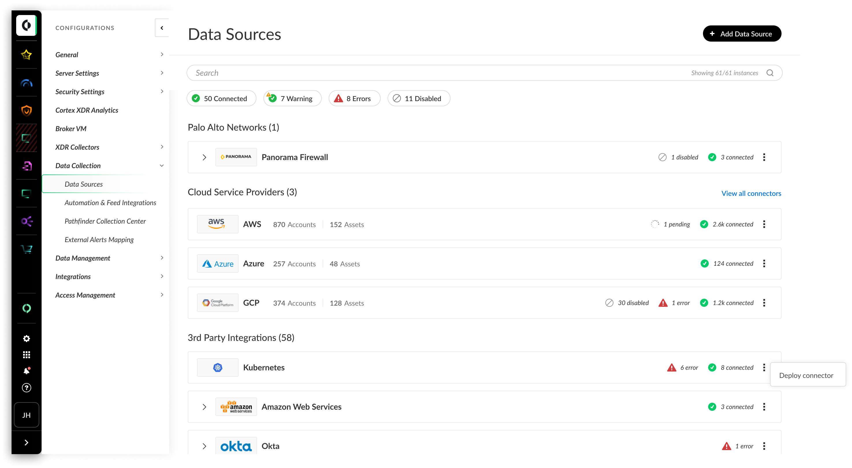 Opciones de implementación flexibles