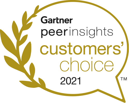 insignia de Gartner Peer Insights Customers’ Choice