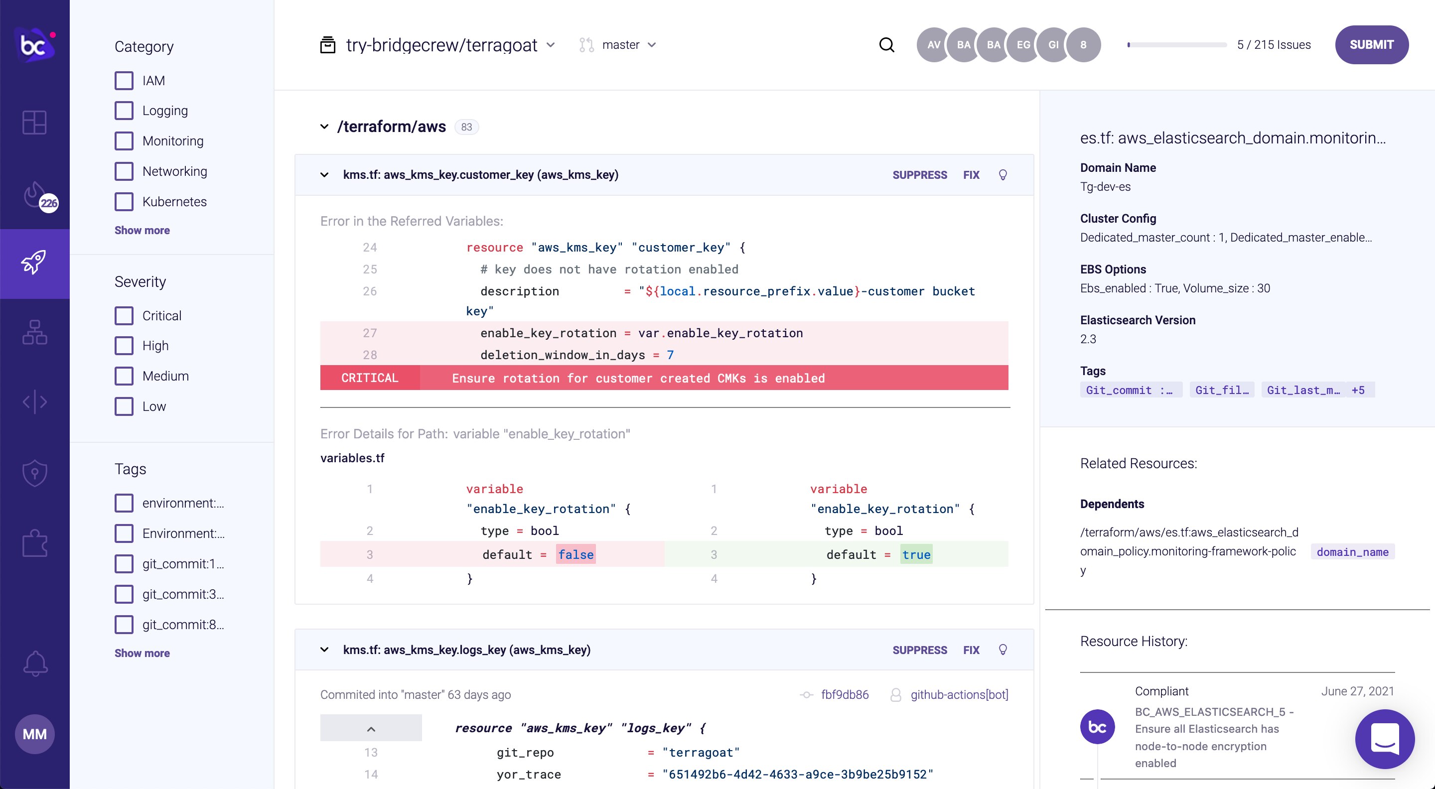 Análisis de infraestructuras como código