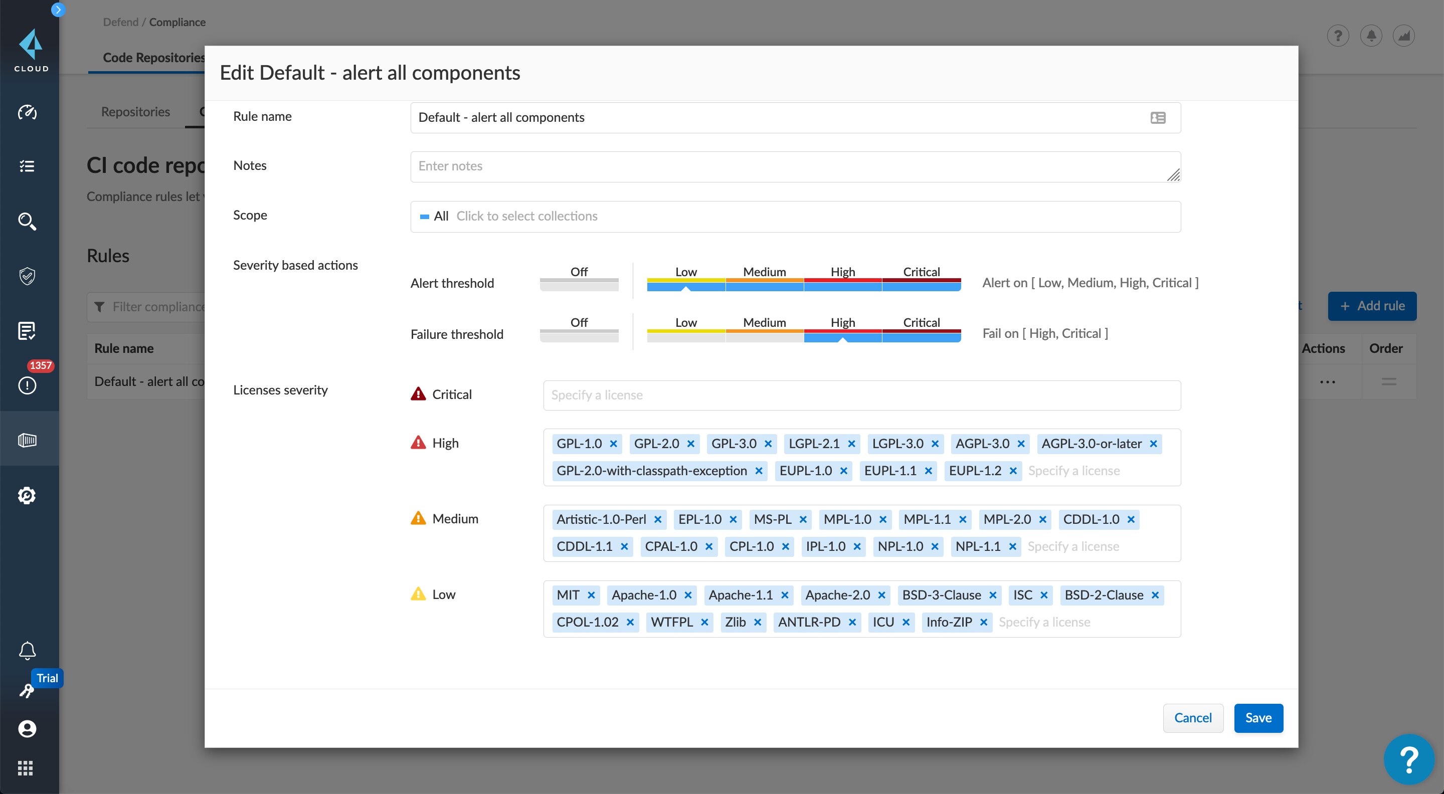 Cumplimiento normativo de las licencias de código abierto