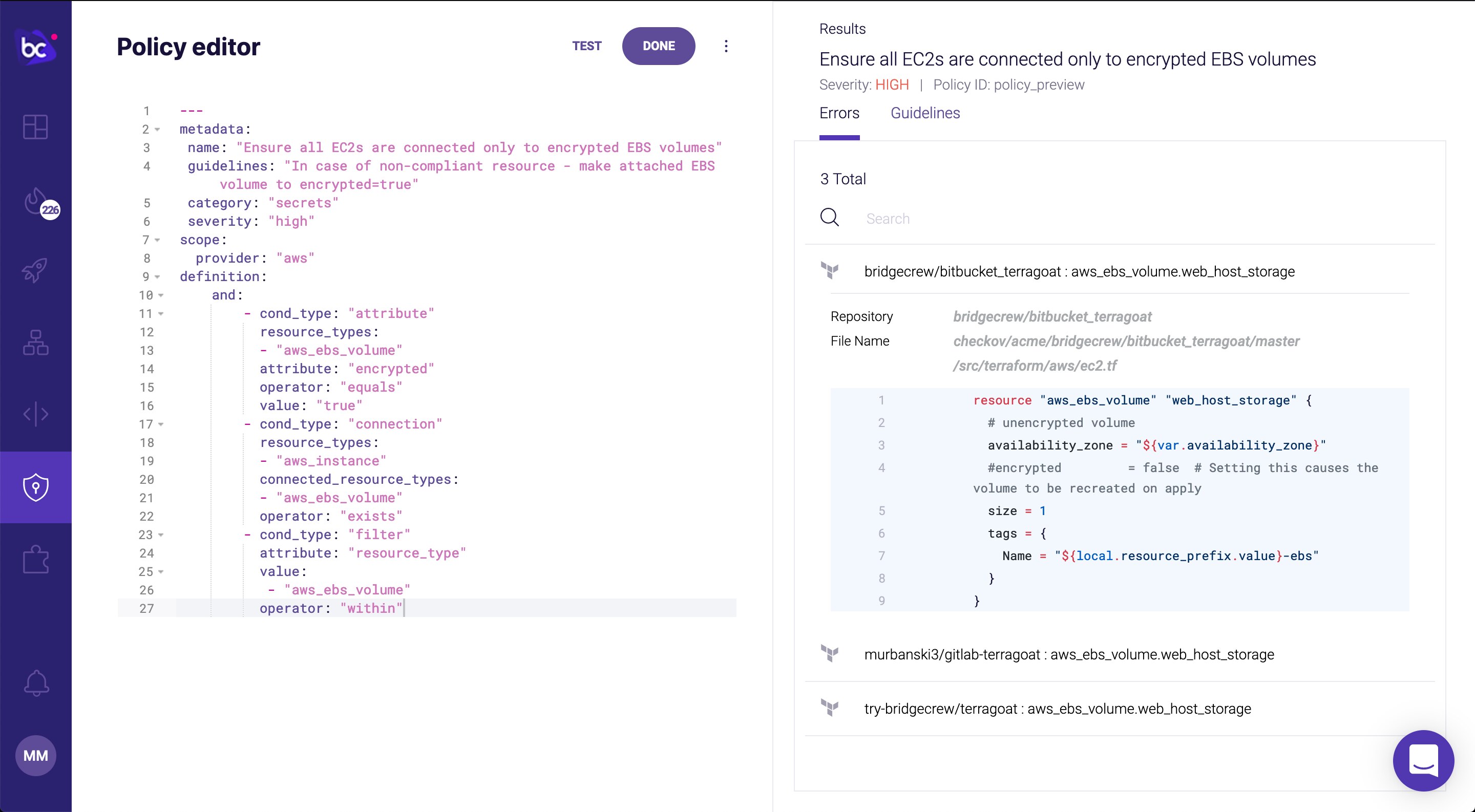 Políticas como código