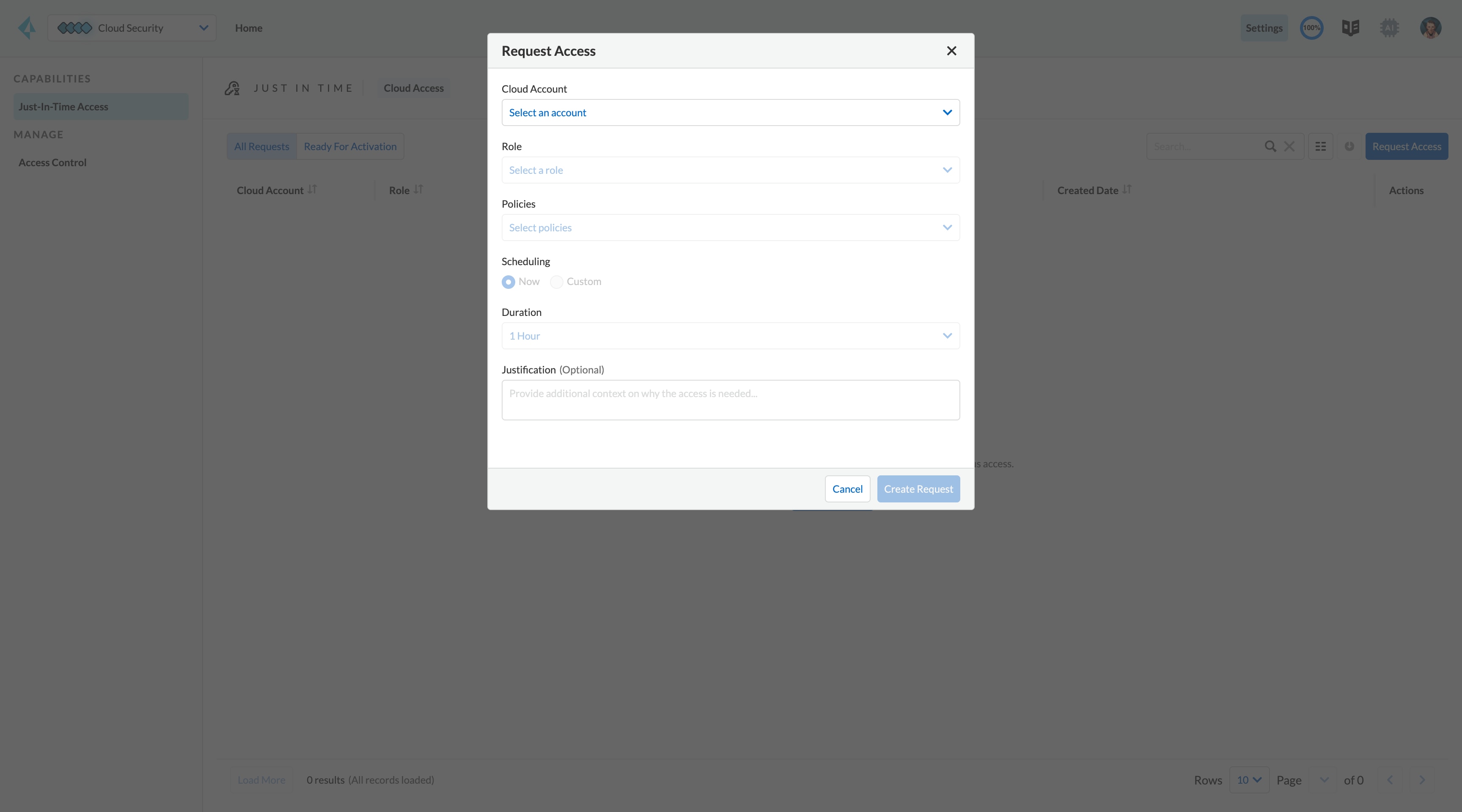 Acceso justo a tiempo (JIT)