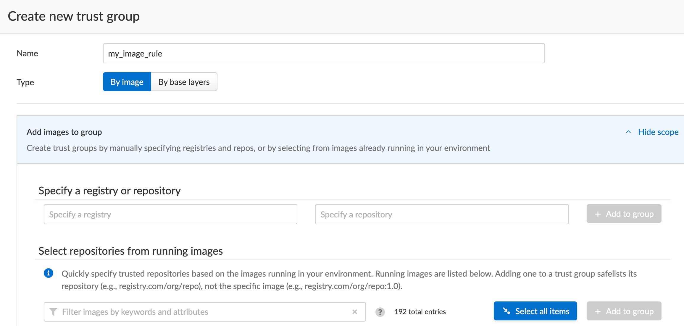 Imágenes de confianza
