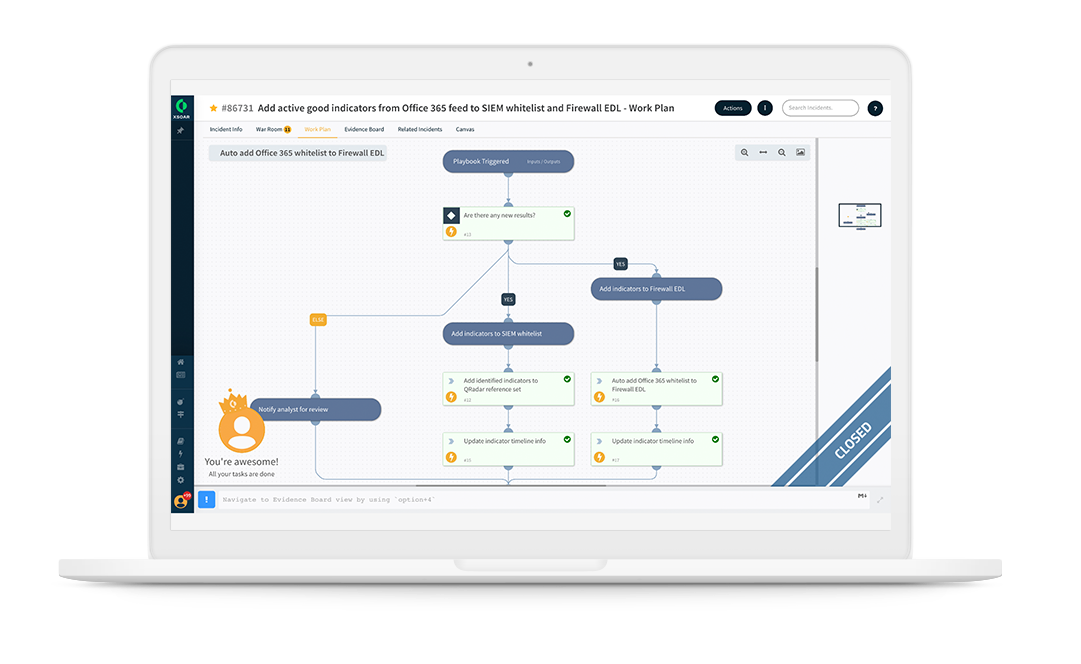 La plataforma SOAR más abierta y completa del sector